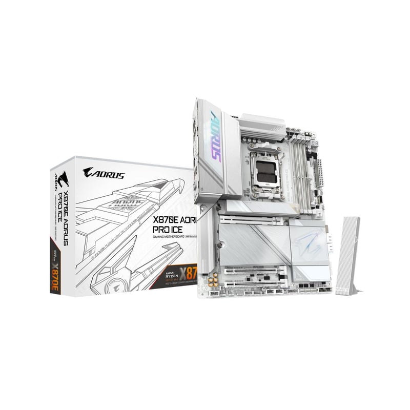 Gigabyte AORUS PRO ICE X870E AM5 ATX Motherboard - 6