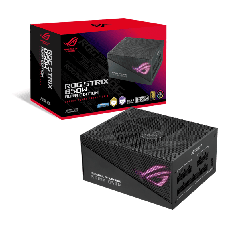 باور سبلاي ASUS ROG Strix 850W 80+ Gold معياري بالكامل - 7