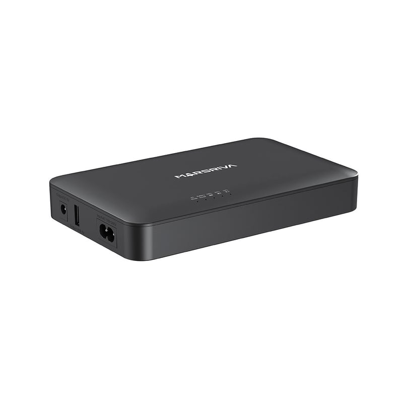MARSRIVA KP2 Series Smart Mini DC UPS 10000mAh 18W PoE - 6