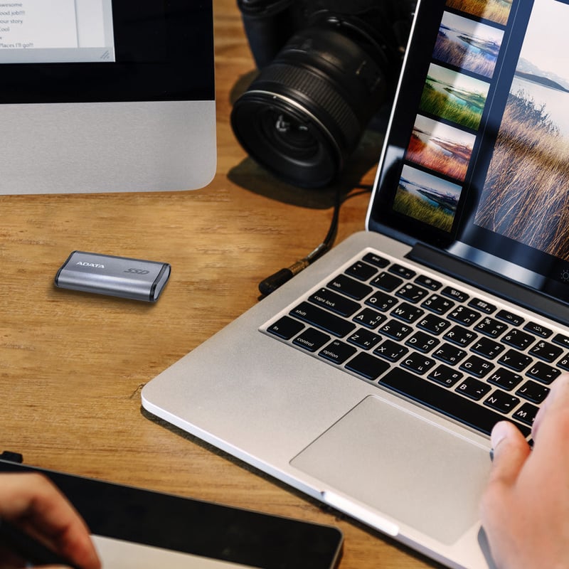 هارد خارجي ADATA SE880 2TB USB 3.2 Gen2x2 2000MB/s رمادي - 13