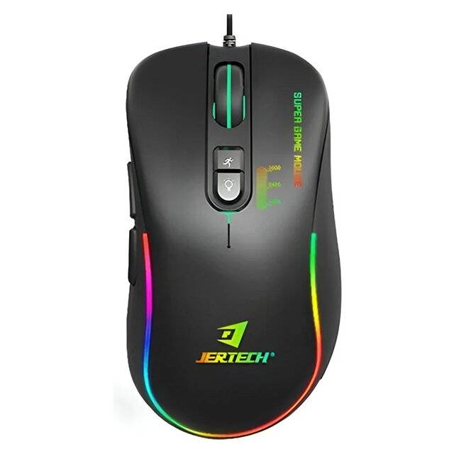 Jertech XP13 Guns Mouse Wired 3600 DPI Black - 2