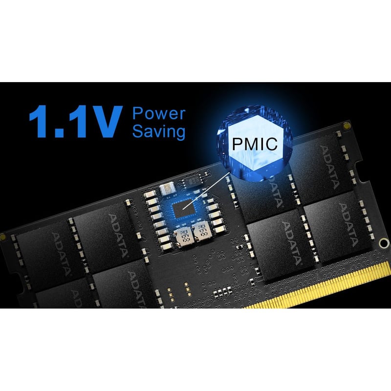 ADATA DDR5 32GB (1x32GB) 5600MHz SO-DIMM Laptop Memory - 5