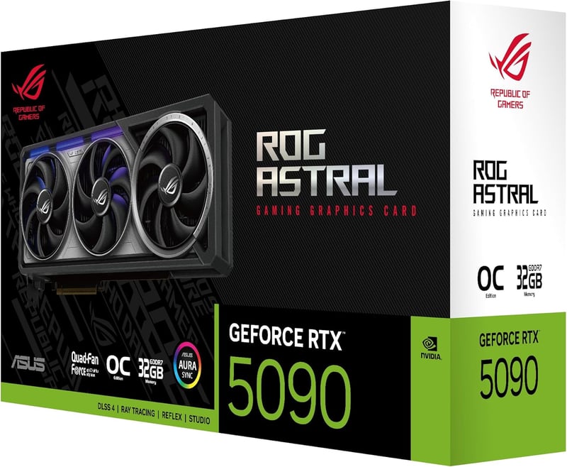 ASUS ROG Astral GeForce RTX 5090 32GB GDDR7 OC Edition - 9