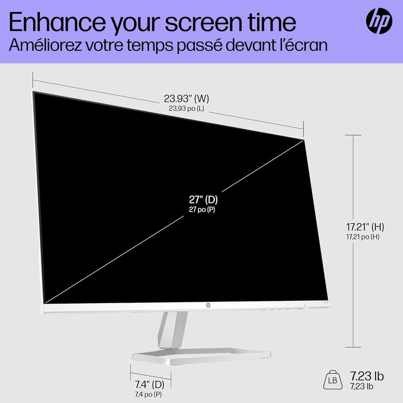 HP Series 5 27″ 1920x1080 100Hz IPS Monitor - 7