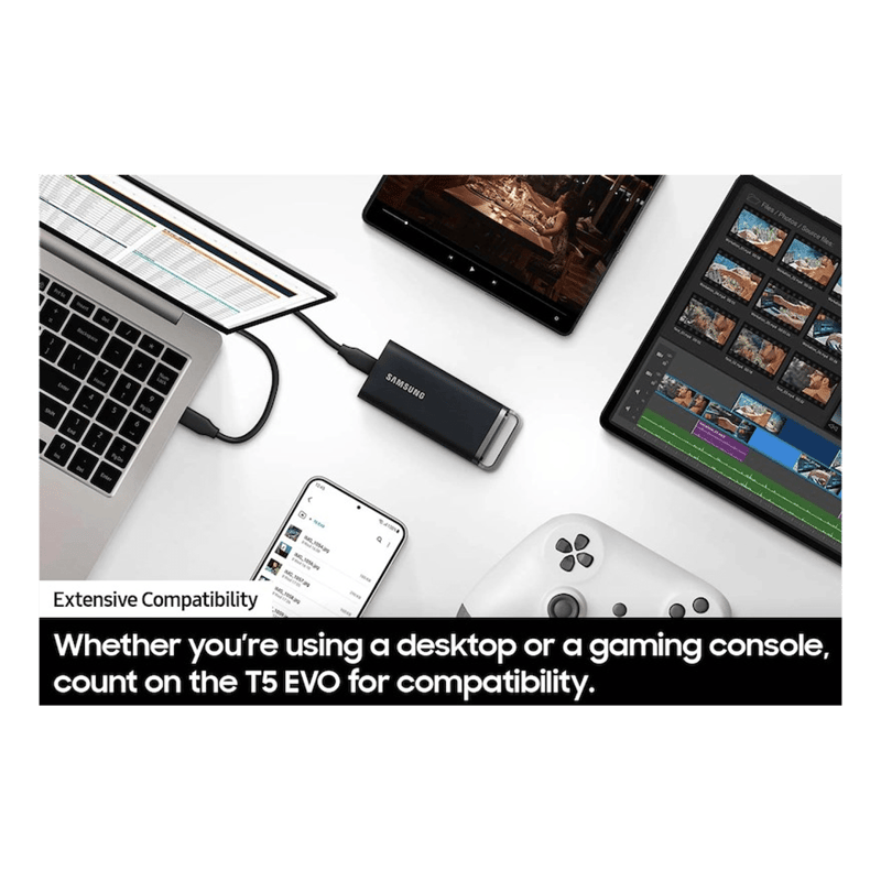 SSD سامسونج 990 Evo 2TB NVMe M.2 PCIe أسود - 7