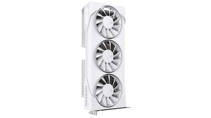 XFX Swift AMD Radeon RX 9060 XT OC White Triple Fan Gaming Edition 16GB Graphics Card - 5