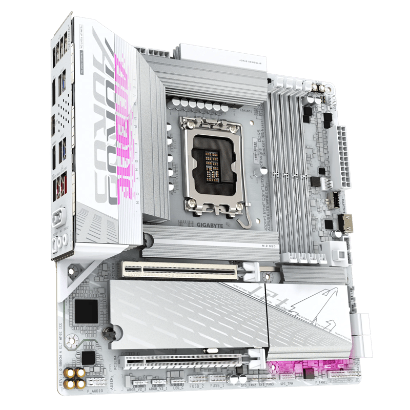لوحة أم Gigabyte B860 Micro-ATX LGA1851 DDR5 - 9