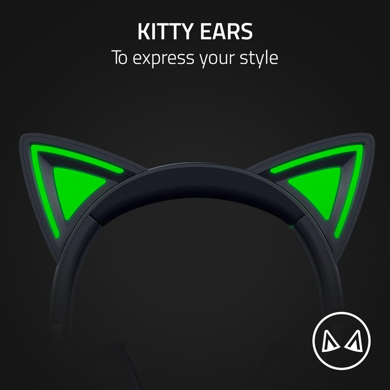 سماعات Razer Kraken Kitty V2 USB Black - 3