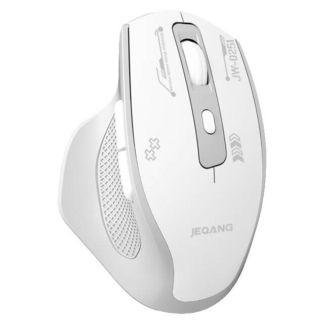 Jeqang JW-D251 Gaming Mouse 4000 DPI Dual-Mode White - 1