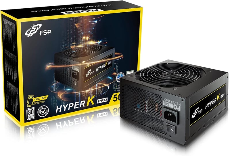 FSP HYPER K 500W 80 PLUS Power Supply - 2