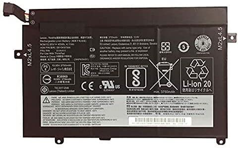 Zoom Laptop Battery for Lenovo E470 01AV411 - 3