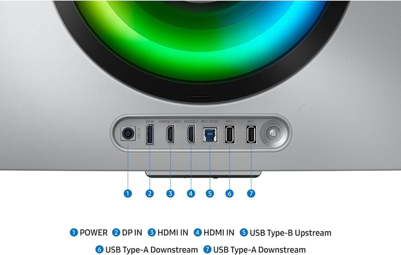 Samsung Odyssey OLED G8 34" 3440x1440 175Hz QD-OLED Gaming Monitor - 8