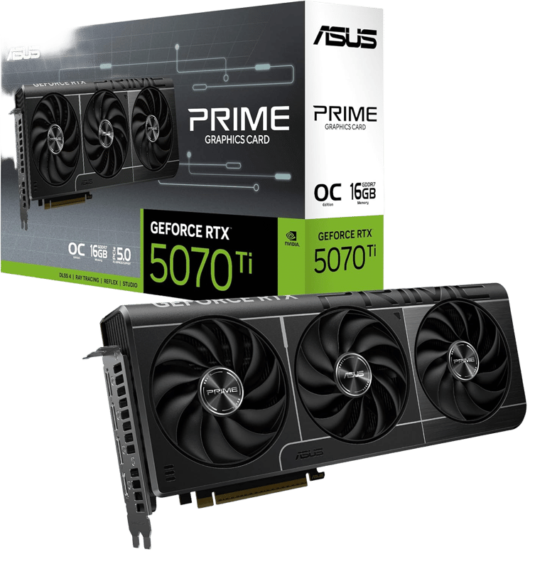 ASUS Prime GeForce RTX 5070 Ti 16GB GDDR7 OC Edition - 9