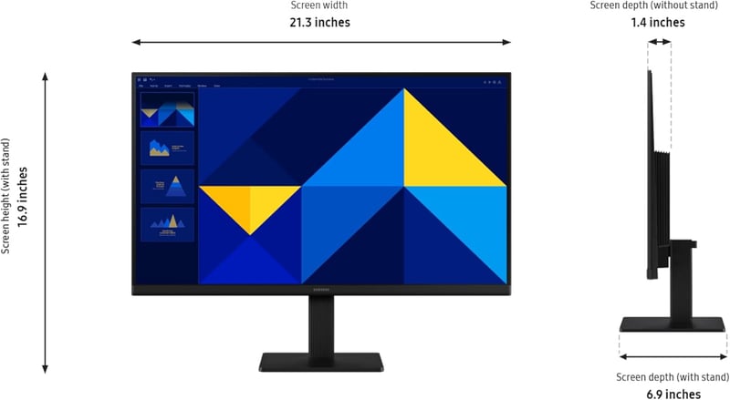 Samsung S3 S30GD 24" FHD 120Hz IPS Essential Monitor - 19