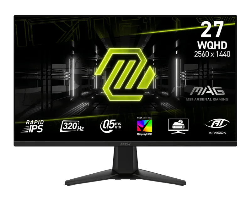 شاشة MSI MAG 275QF X32 27″ 2560x1440 320Hz IPS - 1