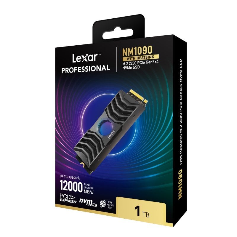 SSD Lexar Professional NM1090 PRO 1TB NVMe M.2 - 2