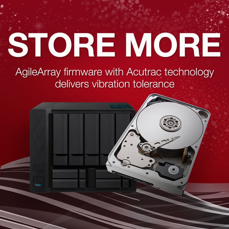 هارد Seagate IronWolf 12TB SATA 3.5″ - 5