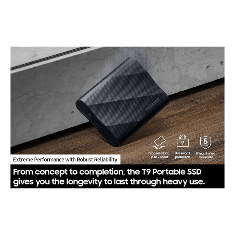 هارد خارجي Samsung T9 2TB USB 3.2 2000MB/s - 9
