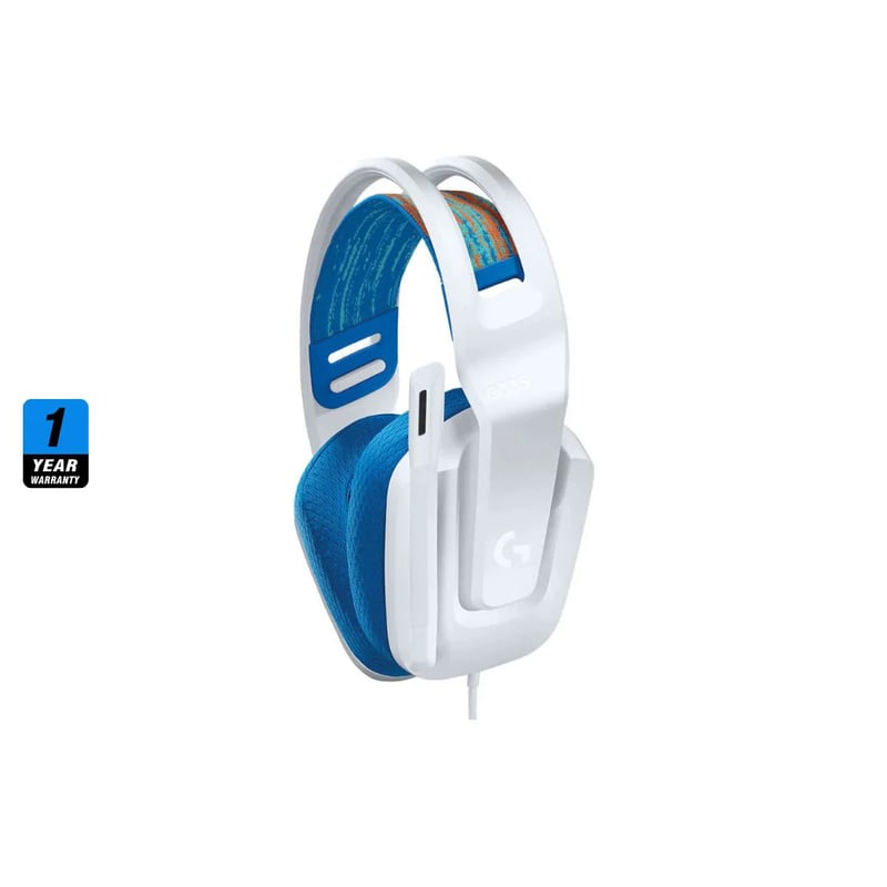 Logitech G335 Wired Gaming Headset 3.5mm White - 2