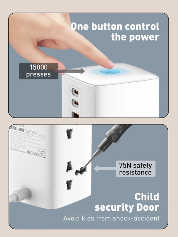 محول LDNIO 70W متعدد الوظائف للمكتب - 9