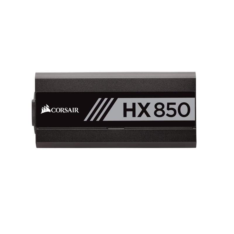 باور سبلاي Corsair HX Series 850W 80+ Platinum معياري بالكامل أسود - 3