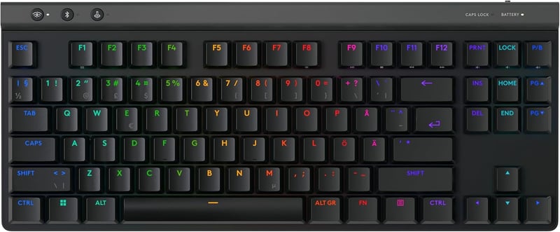 كيبورد Logitech G G515 TKL ميكانيكي لاسلكي RGB أسود - 4