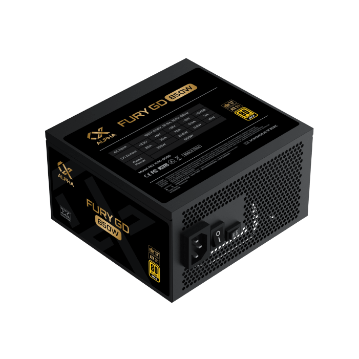 Xigmatek Fury GD 850W 80 Plus Gold Fully Modular Power Supply - 2