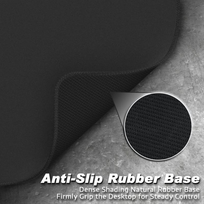 ATTACK SHARK CM02 eSport Gaming Mousepad - Black/Dark Gray - 5