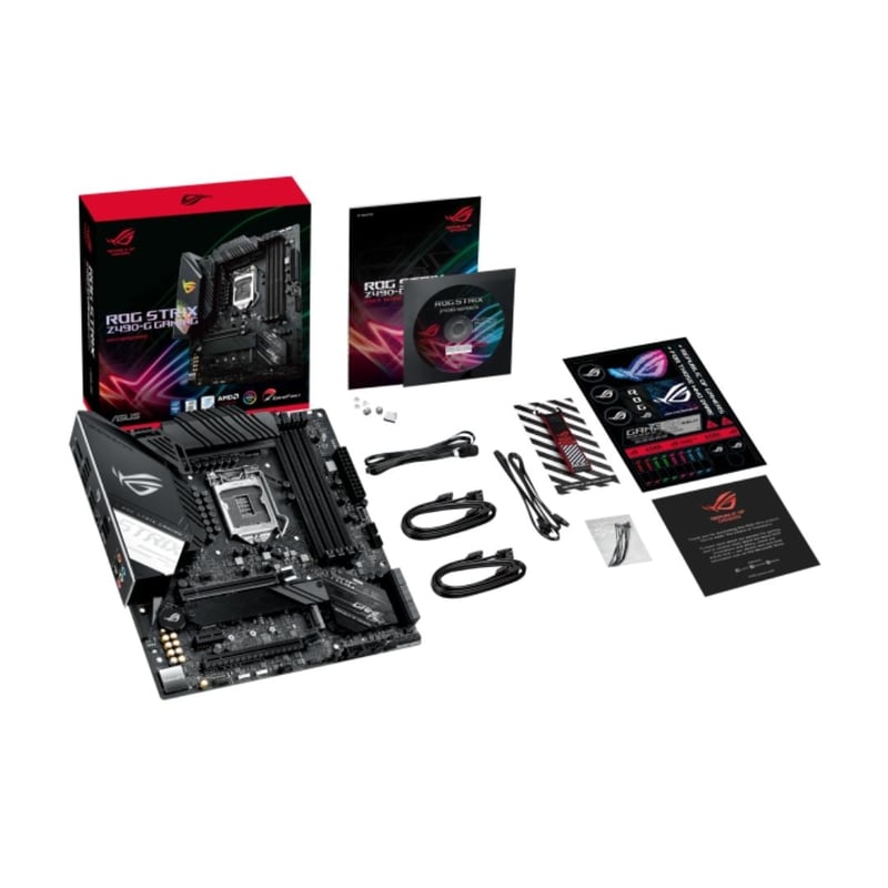 ASUS ROG Strix Z490-G Gaming WiFi Z490 LGA1200 Micro-ATX Motherboard - 4