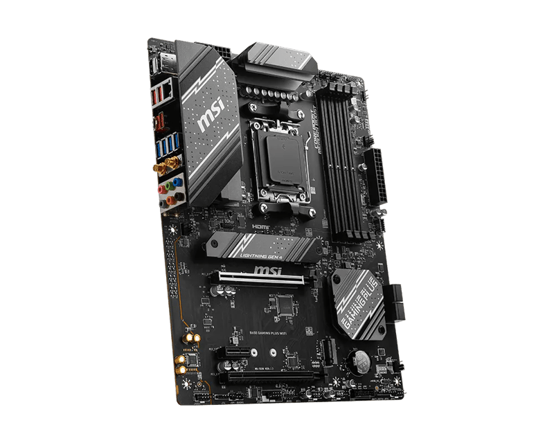 MSI B650 GAMING PLUS WIFI AM5 ATX DDR5 Motherboard - 5