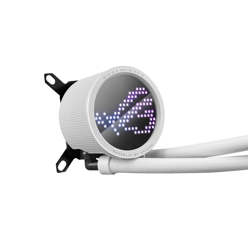 مبرد ASUS ROG Ryuo III 360mm AIO Liquid ARGB أبيض - 3