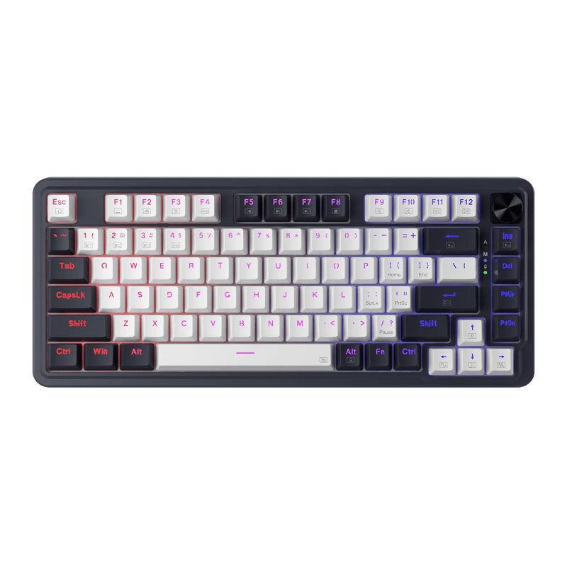 Redragon K673GG RGB Pro 75% Gasket Mechanical Keyboard Dual-Mode - 4