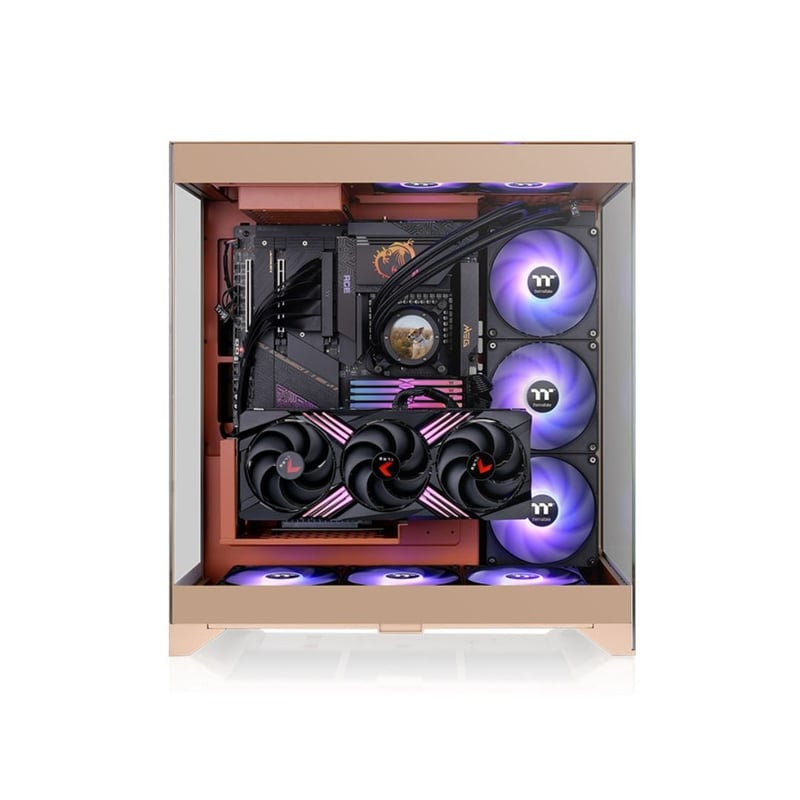 Thermaltake CTE E550 TG Mid-Tower ATX Case Gravel Sand - 3