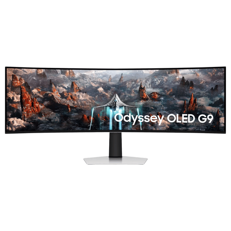 Samsung Odyssey G9 49" 5120x1440 240Hz QD-OLED Curved Monitor - 7