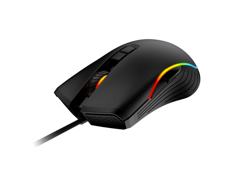 ماوس MSI Forge GM300 7200 DPI RGB USB أسود - 5
