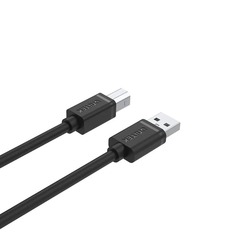 كيبل Unitek USB-A إلى USB-B USB 2.0 1m أسود - 7