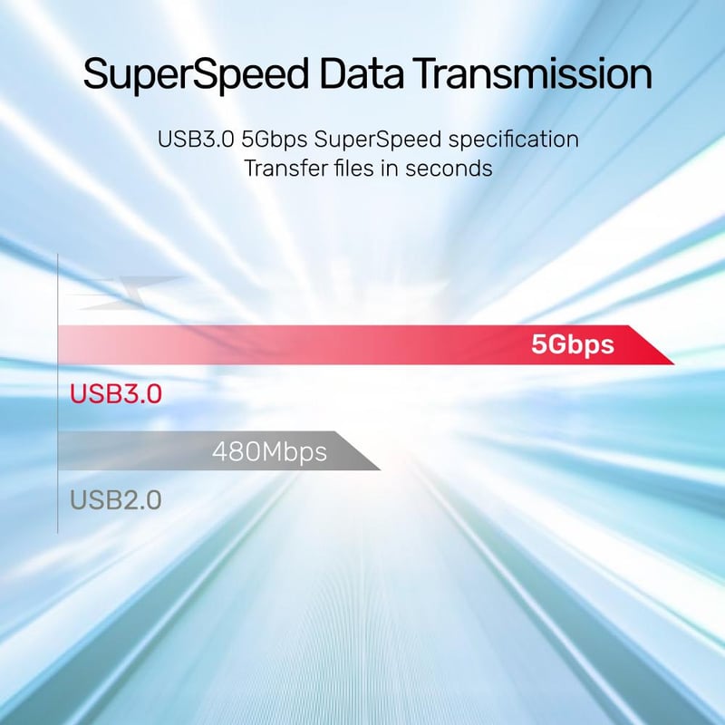 محول USB UNITEK USB-A إلى USB-C - 5