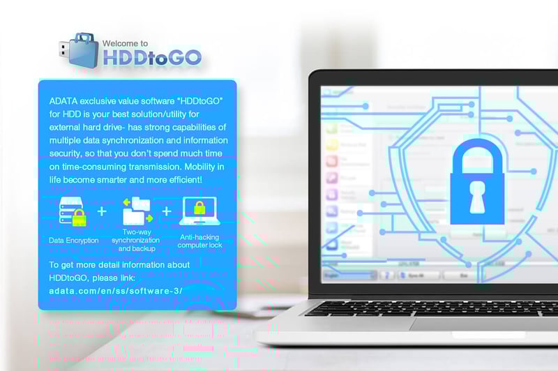 ADATA HD330 5TB USB 3.2 External Hard Drive - 5