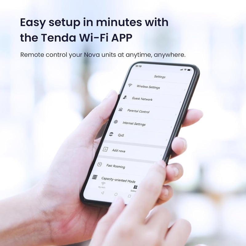 Tenda Nova MW6 AC1200 Whole Home Mesh Wi-Fi System - 4