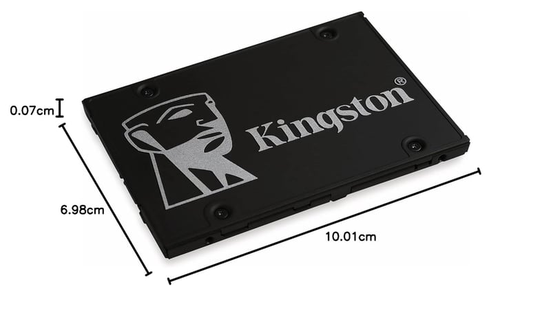 Kingston KC600 256GB 2.5" SATA 3 Internal SSD - 3