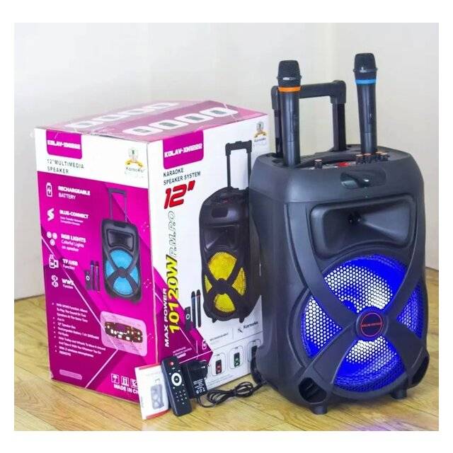 Ailiang Kolav XH1222 12" Speaker w/ Dual Mics & Remote - 3