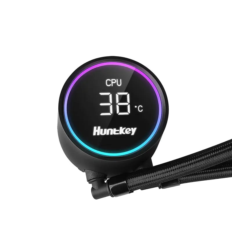 مبرد Huntkey Shark GX360R 360mm AIO سائل 300W ARGB - 10