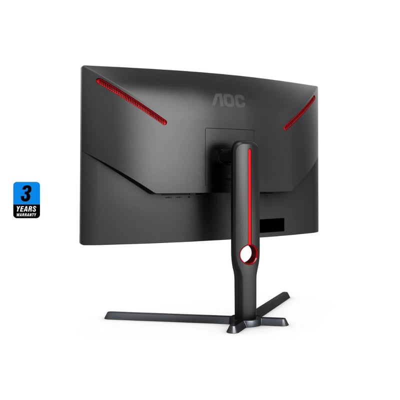 AOC CQ27G3Z 27" QHD 240Hz VA Curved Gaming Monitor - 3