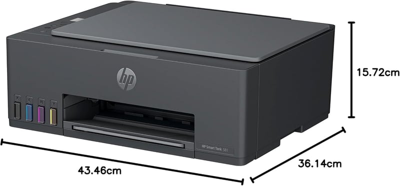 HP Smart Tank 581 All-in-One Ink Tank Printer Light Basalt - 5