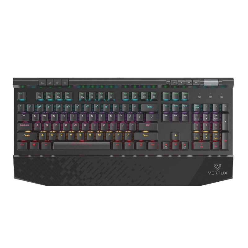 Vertux Tungsten Mechanical Gaming Keyboard Wired Full-Size RGB - 5