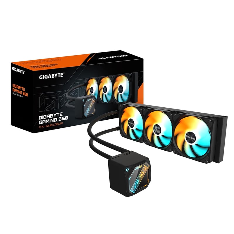 مبرد Gigabyte Gaming 360mm AIO سائل أسود - 1