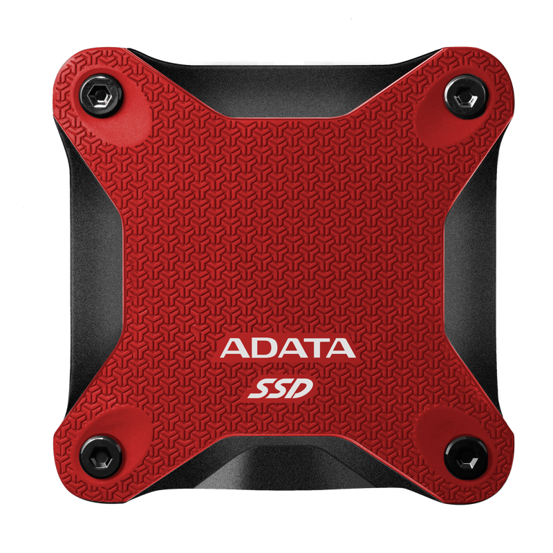 هارد خارجي ADATA SD620 2TB USB 3.2 Gen2 Rugged أحمر - 1