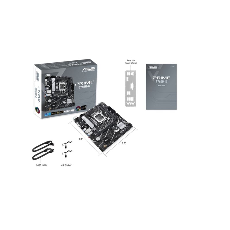 لوحة أم ASUS Prime B760 Micro-ATX LGA1700 DDR5 - 2