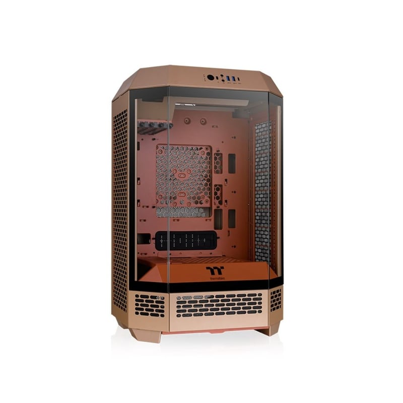 Thermaltake The Tower 300 Micro-Tower ATX Case Gravel Sand Tempered Glass - 2