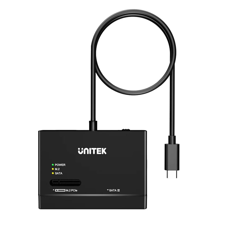 SSD Unitek NVMe M.2 Enclosure USB-C 10Gbps Hot-Swappable - 4